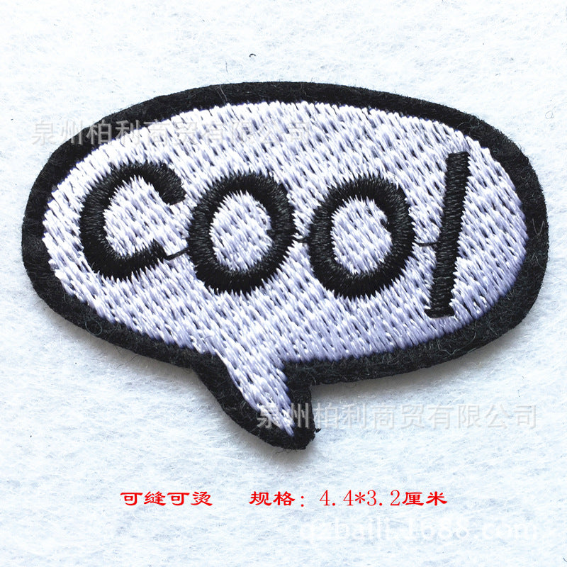 Wholesale Cute rabbit cartoon cloth patch for children' s clothes